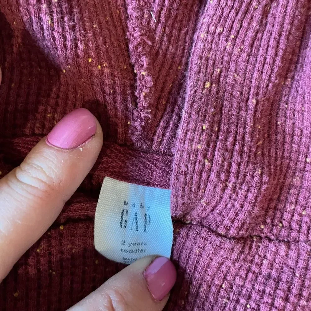 Gap waffle knit lounge set size 2t